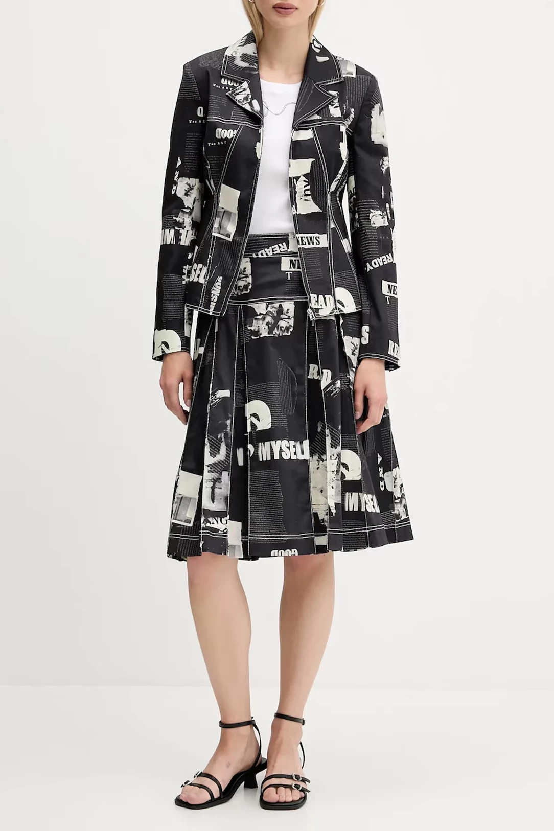 Fund DESIGUAL longuette femra, e zezë