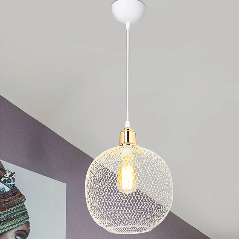 Dritë tavani PWL-0977 E27 bardhë-ari D26x33cm