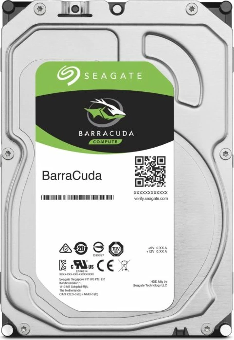 Hard disk i brendshëm SEAGATE BarraCuda ST8000DM004 8TB 3.5" SATA 6Gb/s 5400RPM 256MB