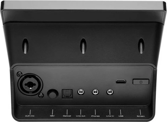 Kontrollues audio Hercules Stream 200 XLR, butona të programueshëm, USB Type-C, i zi