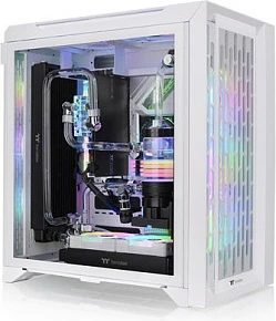 Kasë Thermaltake CTE C700 TG ARGB Snow White, midi tower, ARGB, xham i temperuar, e bardhë