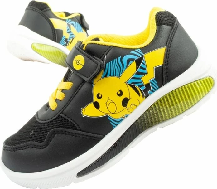 Atlete për fëmijë Leomil Pokemon, të zeza të verdha