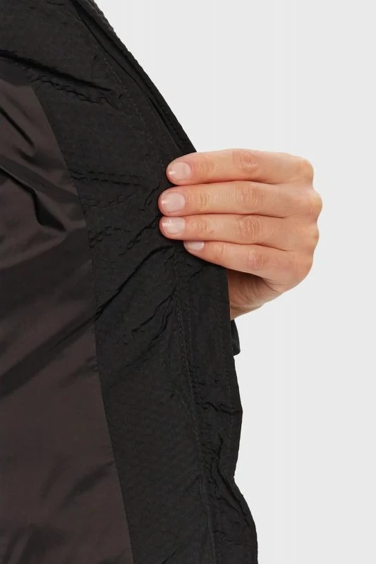 Jakne për femra Emporio Armani, e zezë