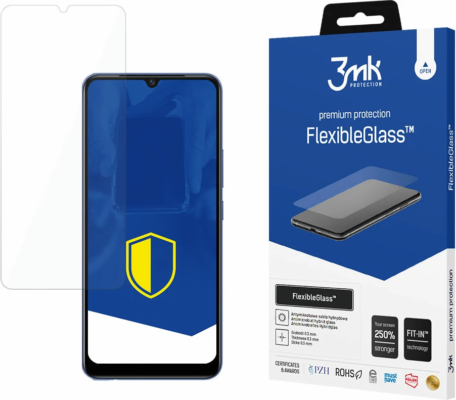 Mbështjellës xhami hibrid 3mk FlexibleGlass për Vivo V21e 5G