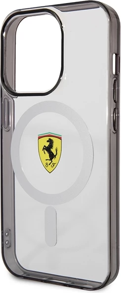 Mbështjellës Ferrari FEHMP14XURKT për iPhone 14 Pro Max 6.7", transparent, MagSafe
