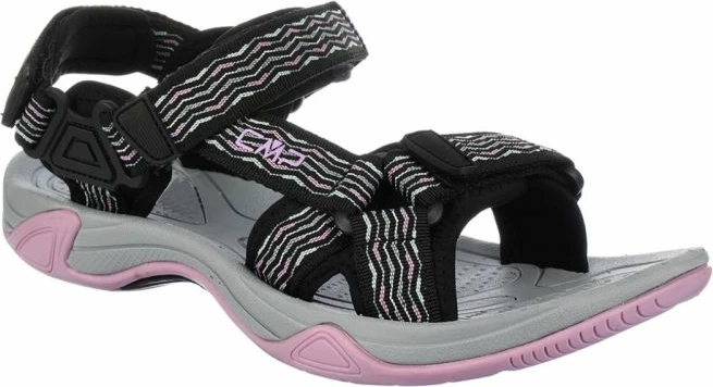 Sandale për femra CMP, të zeza dhe rozë