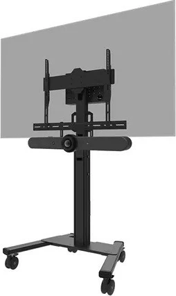 Set mbajtëse/raft për videobar Neomounts AV30-500BL, për ekrane 43–110 inç, VESA 200x200–800x600, max 10 kg, e zezë