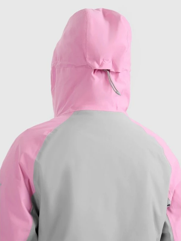 Jakne skijimi për femra 4f, e kaltërt