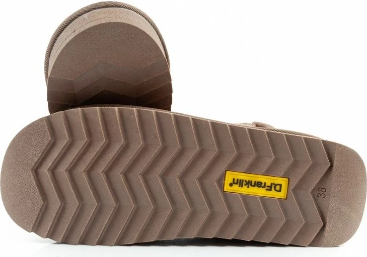 Çizme dimri për femra D.Franklin, ngjyrë kafe