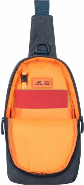 çantë supi RIVACASE 7711 për celular/tablet deri 10.5", gri e errët