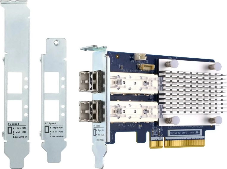 Kartë zgjerimi Fibre Channel QNAP QXP-32G2FC, 2 porta SFP+, 32Gb, PCIe 3.0 x8