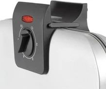 Aparat vaflash UNOLD 48241, metal, 2 vafla, termostat i rregullueshëm, ngjyrë e zezë