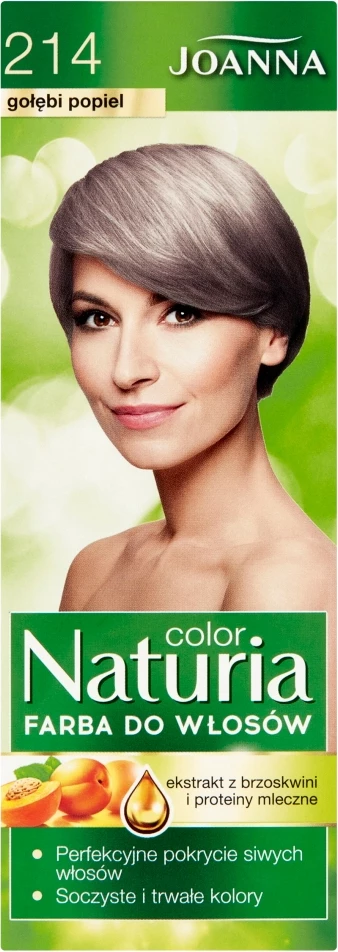 Ngjyrë për flokë për femra Joanna Naturia Color 214 Gołębi Popiel, 1 copë