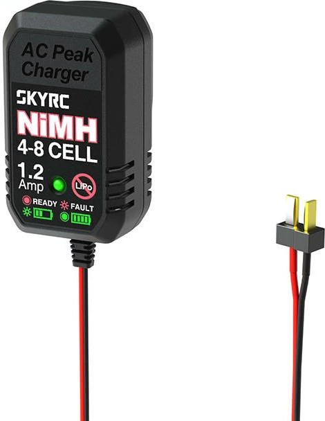 Karikues SkyRC eN18 për bateri NiMH, 4-8 qeliza, 1.2A, 18W, i zi