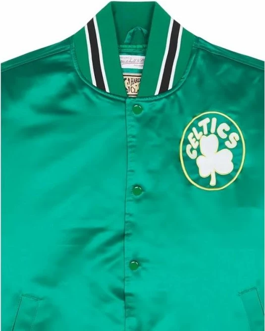 Jakne për meshkuj Mitchell & Ness, të gjelbër