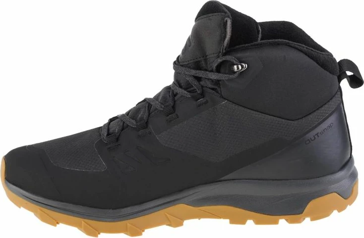 Këpucë për meshkuj Salomon, të zeza