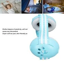 Kufje kundër zhurmës për fëmijë, të kaltërta