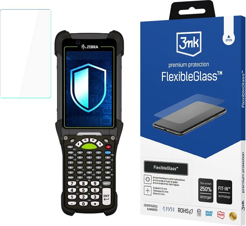 Mbrojtëse ekrani hibride 3mk FlexibleGlass për Zebra MC92