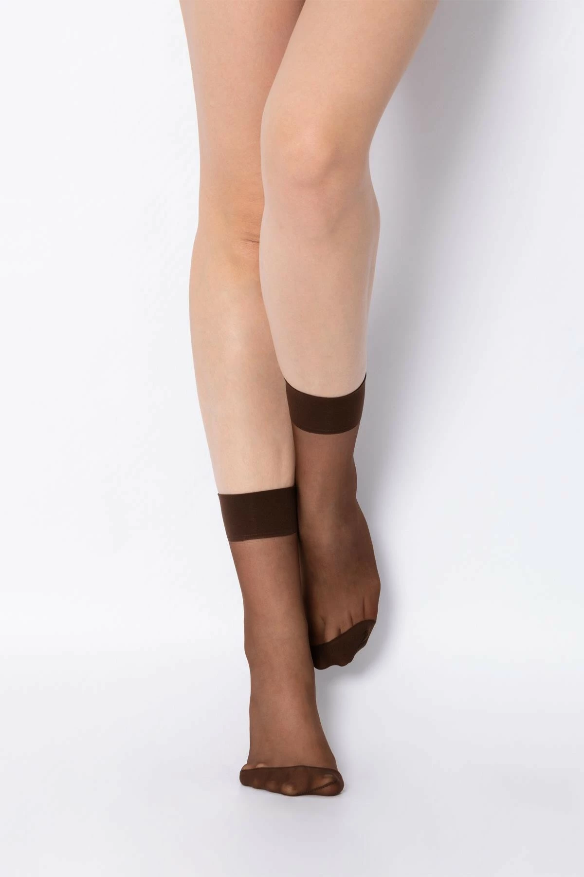 Çorape për gra, ngjyrë kafe, Jumeon, 230-000026