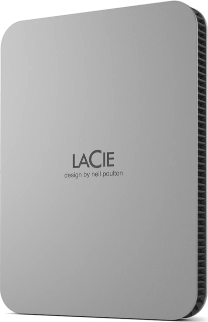 Hard disk i jashtëm LaCie STLR2000400 2TB USB-C me enkriptim AES-256, Space Grey