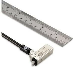 Kyç sigurie laptopi Kensington NanoSaver 2.0 Slim K65021WW, kabllo çeliku 1.8 m, me çelës (keyed different), e zezë