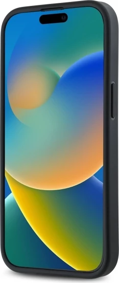 Mbështjellës DKNY Quilted Stack Logo për iPhone 14, i zi