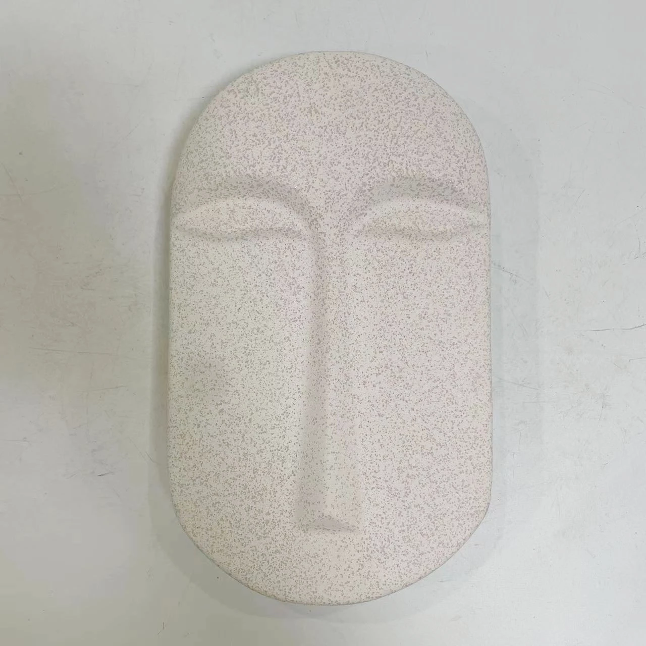 Dekor tavoline prej qeramike, ngjyrë e bardhë, FB94586, 16.5x6x28.5 cm