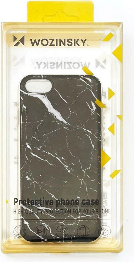 Mbështjellës Wozinsky Marble për Samsung Galaxy A42 5G, Bardhë
