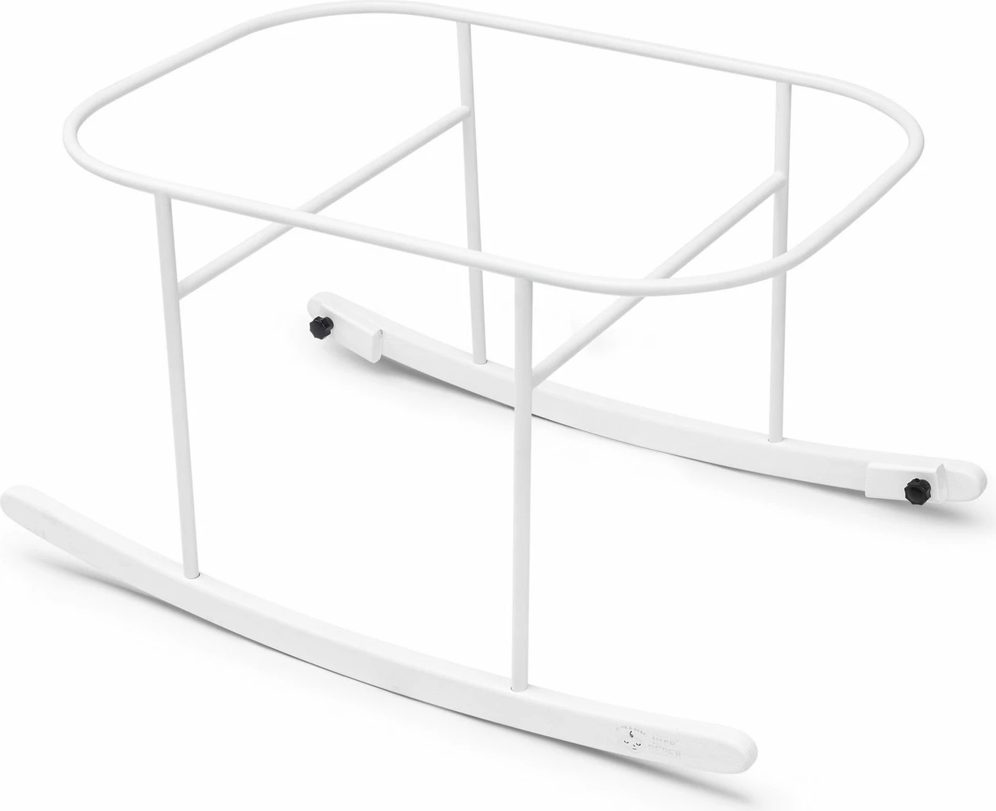 Djep rozë-bardhë për fëmijë, Skye Decor, metal dhe dru pishe