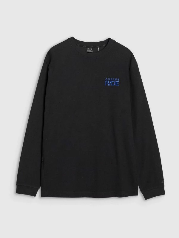 Maicë e gjatë oversize për meshkuj 4F, e zezë