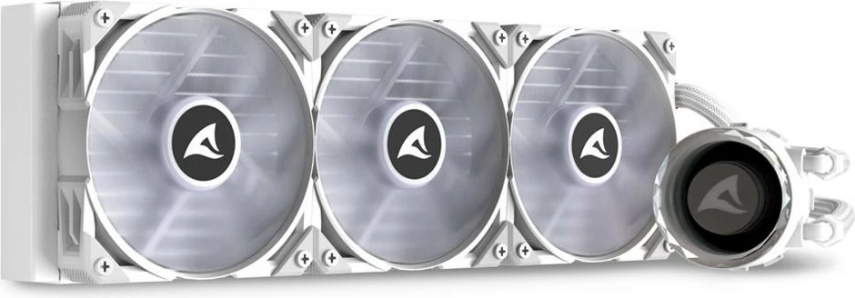 Ftohës procesori AIO Sharkoon S90 RGB 360mm, bardhë