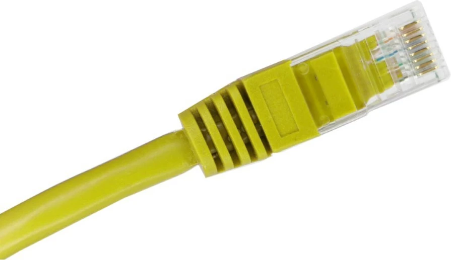 Patchcable ALANTEC KKU5ZOL0.25, Cat5e, 0.25m, RJ-45, e verdhë