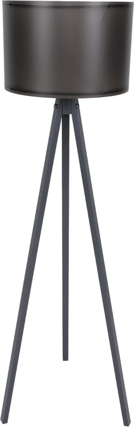 Llambë dyshemeje në gri dhe të zezë, FH7272.10, Φ38x145 cm