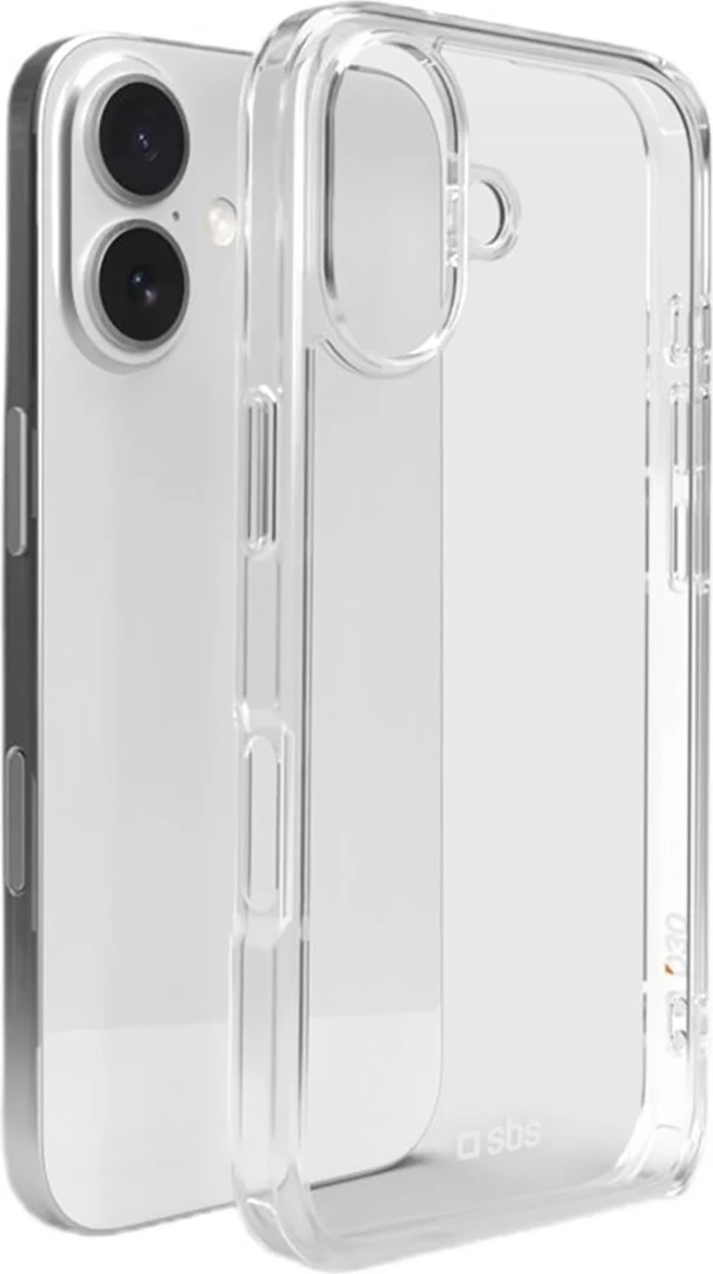 Mbështjellës SBS Extreme Active D3O për iPhone 16e, Transparent
