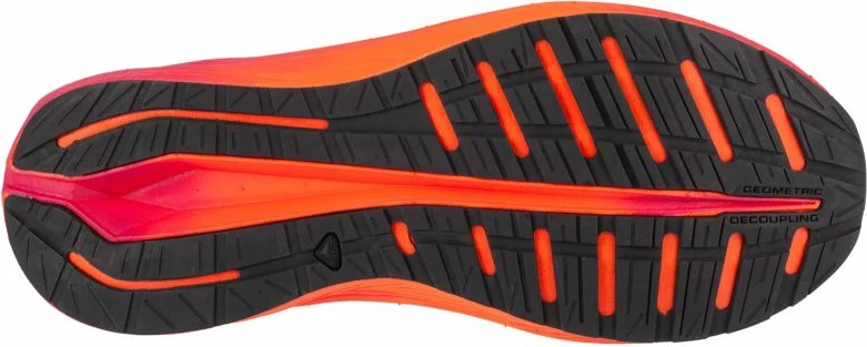 Atlete për vrapim për meshkuj Salomon Aero Blaze 2, blu dhe portokalli