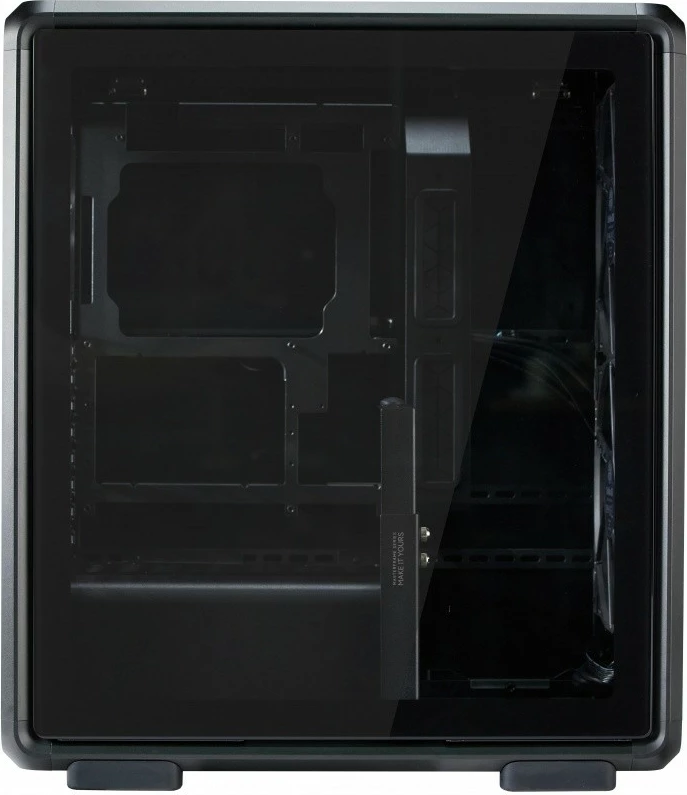 Kasë Cooler Master MasterFrame 500 Mesh MF500M-KHNN-S00, midi tower, ATX/E-ATX, 2x200mm + 1x120mm ventilatorë, USB 3.2 Type-C, e zezë