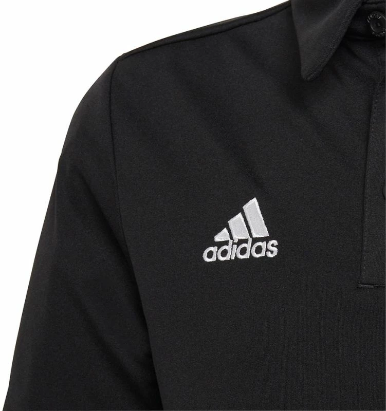 Maicë Polo për fëmijë adidas Entrada 22, e zezë