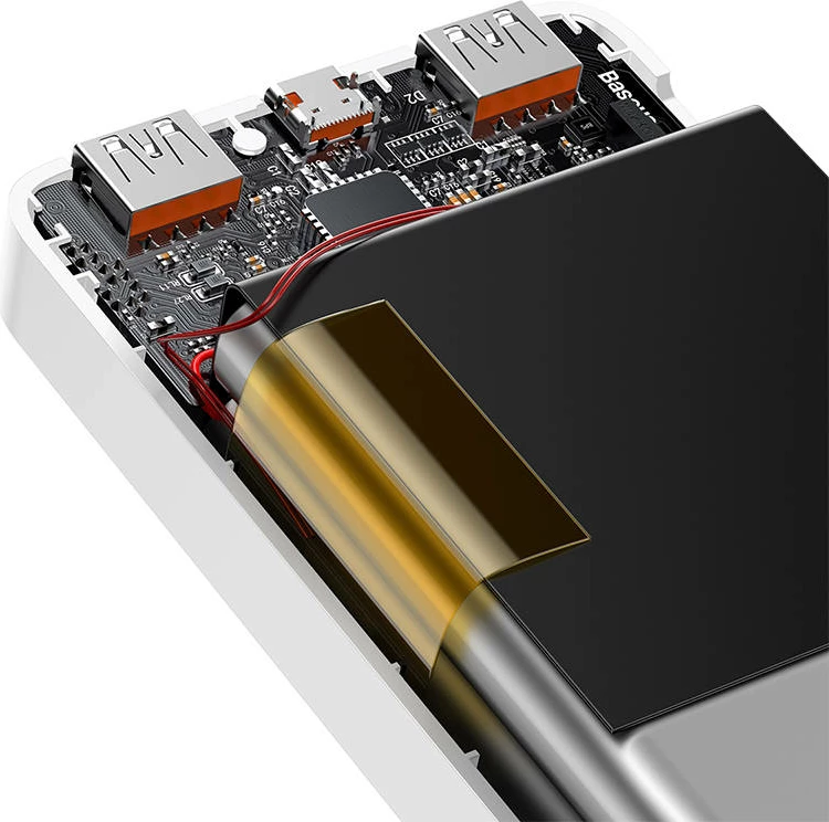 Powerbank Baseus Bipow 10000mAh, 20W, e bardhë