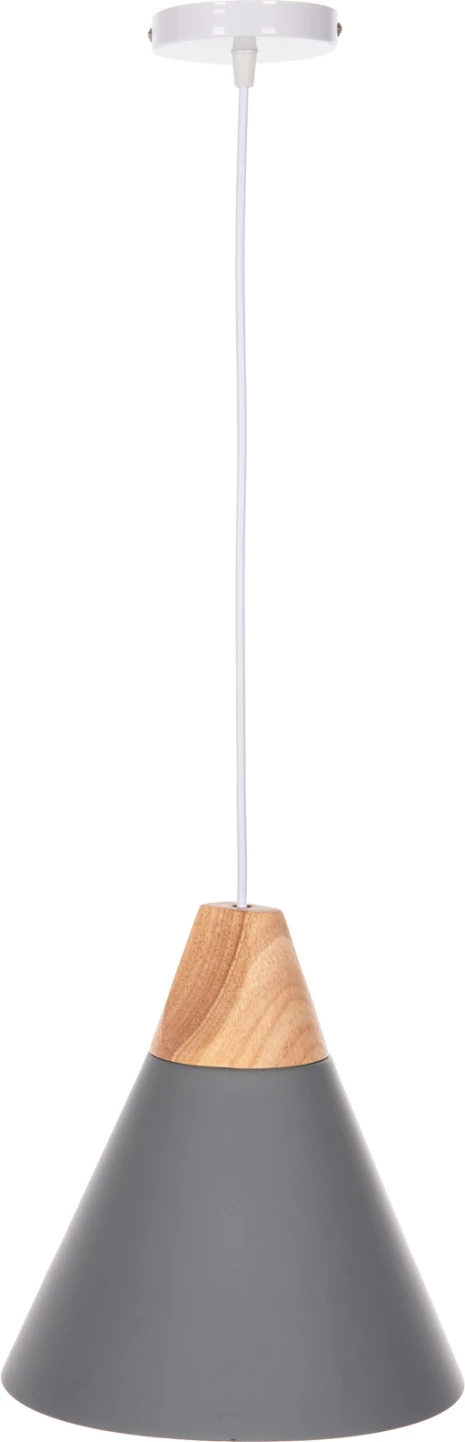 Llambë varëse tavani, kapak metali gri, FH4150, Φ21.5x115H cm