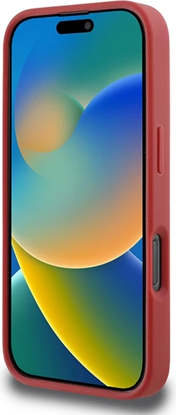 Mbështjellës Karl Lagerfeld Quilted Signature për iPhone 16 Pro, Kuq