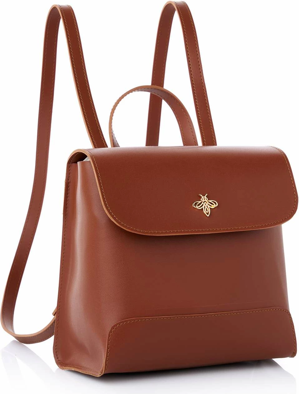 Çantë shpine Lucky Bees, Marilyn, ngjyrë kafe e hapur (tan)