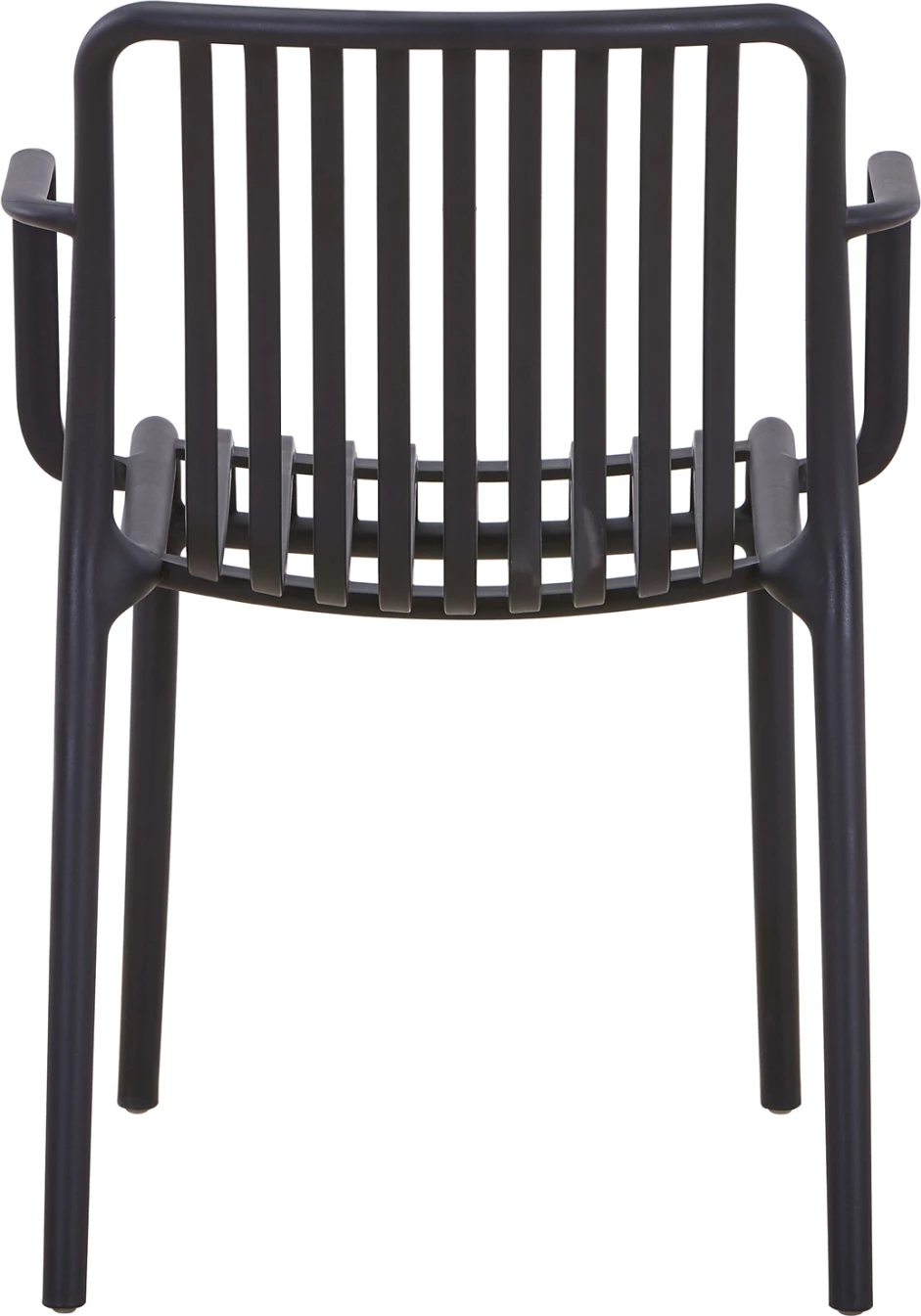 Karrige e jashtme CONVEE FH6105.02 polipropileni e zezë 55x56x79H cm