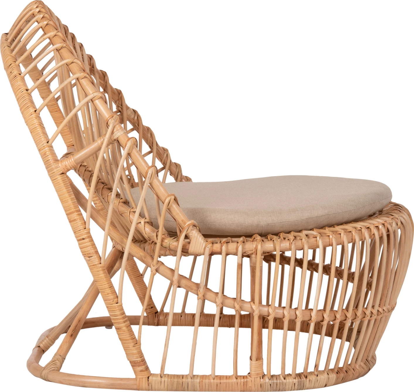 Karrige Entropy FH9840.01, ratan natyral, jastëk krem, 80x97x85H cm