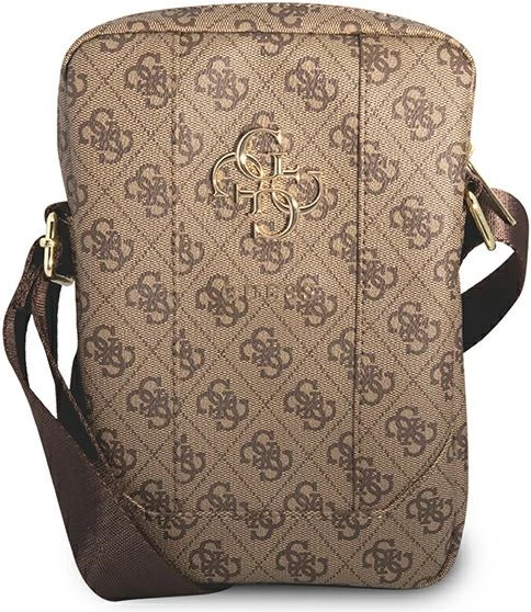 Çantë tabletë Guess GUTB10G4GFBR 10", lëkurë ekologjike, kafe
