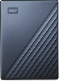 Hard disk Western Digital My Passport Ultra, 2 TB, USB 3.2 Gen 1, e zezë, e kaltër
