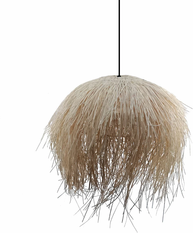 Llambë varëse MANILA, ratan natyral, 65x65x40cm