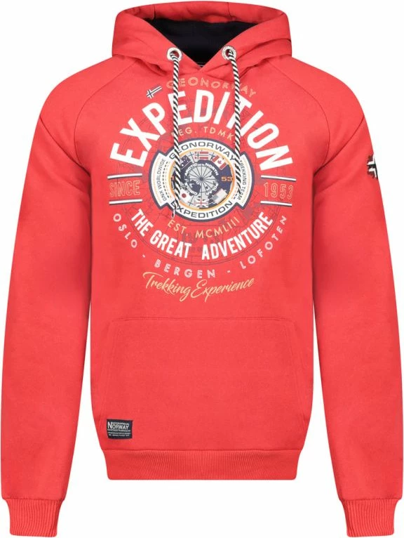 Duks për meshkuj Geographical Norway, i kuq