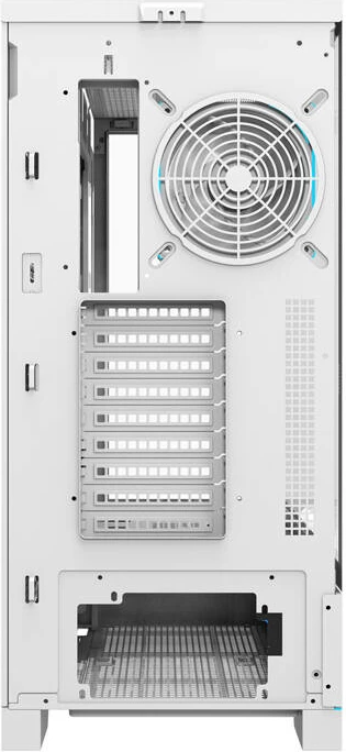 Kasë Darkflash DY451L PRO, Big Tower, ARGB, 1 ventilator, e bardhë