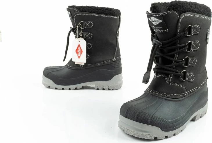 Çizme dimri për djem Lee Cooper, të zeza