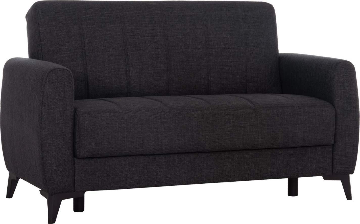 Divan-krevat dy vendësh me hapësirë për depo, ngjyrë gri, NIKKO FH3293.01, 144x75x84cm